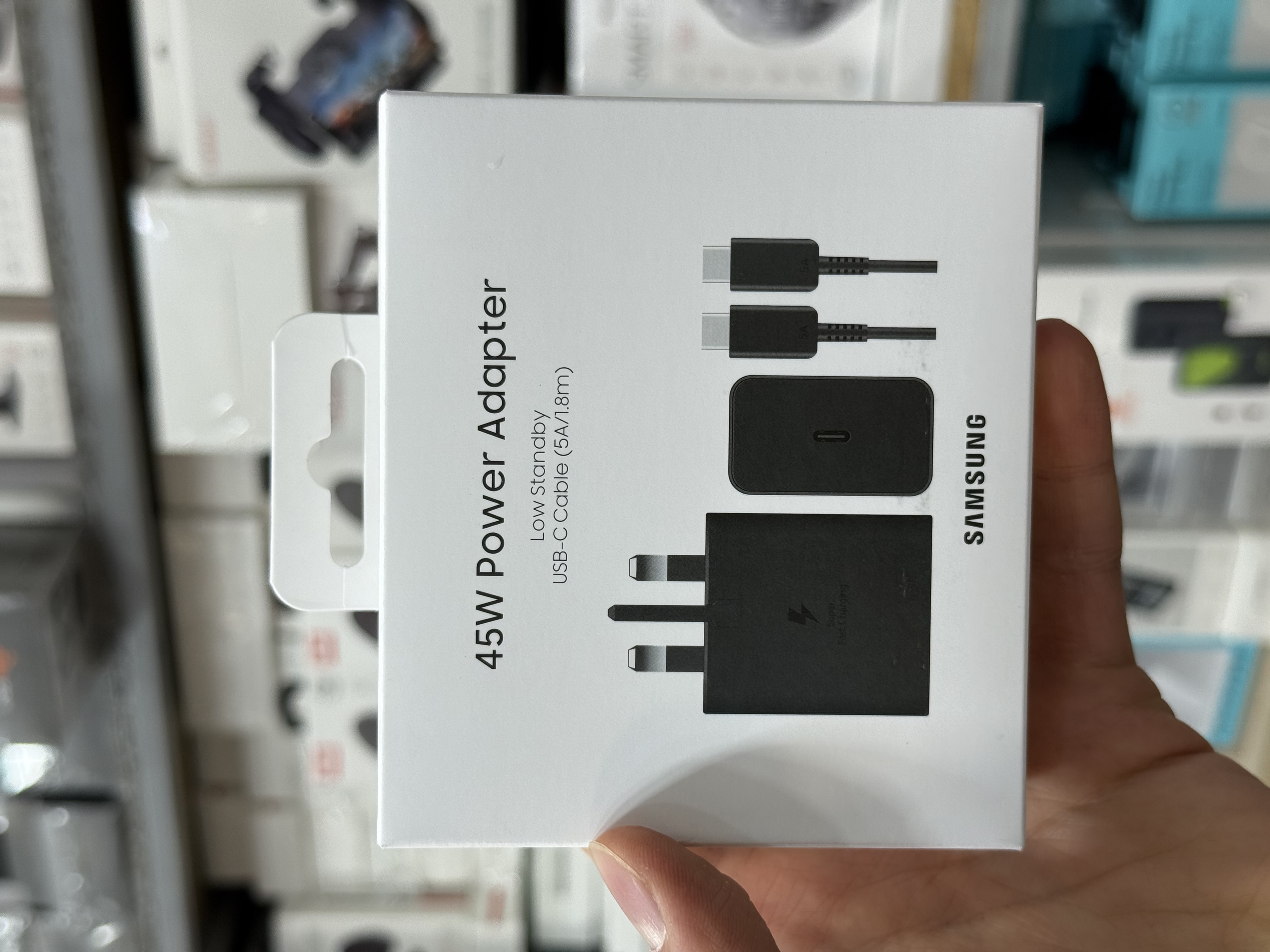 شارژر 45 وات سامسونگ همراه با کابل مدل EP-T4511 اورجینال و اصلی