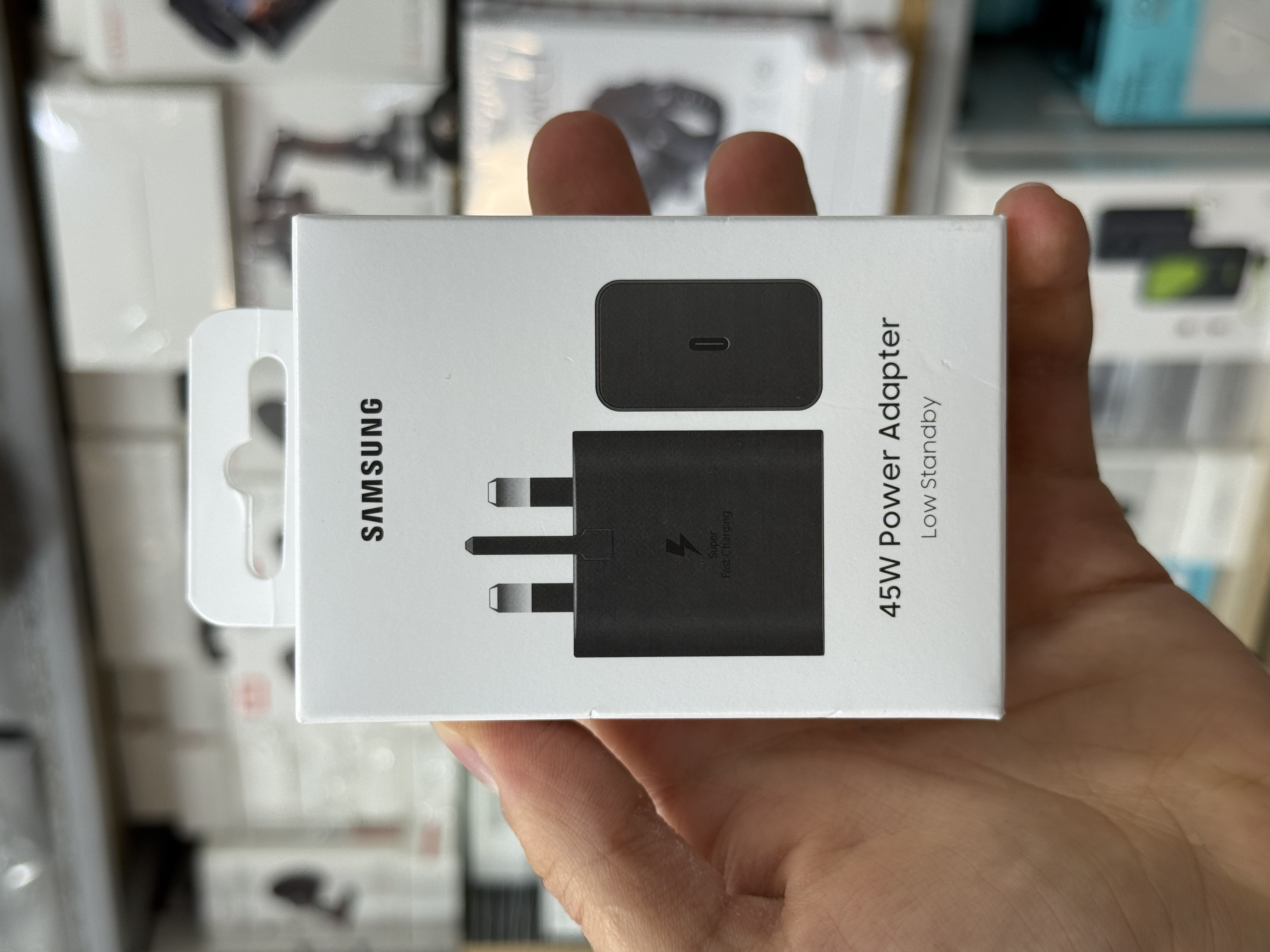 شارژر سامسونگ مدل EP-T4511 45W سه پین اورجینال و اصلی