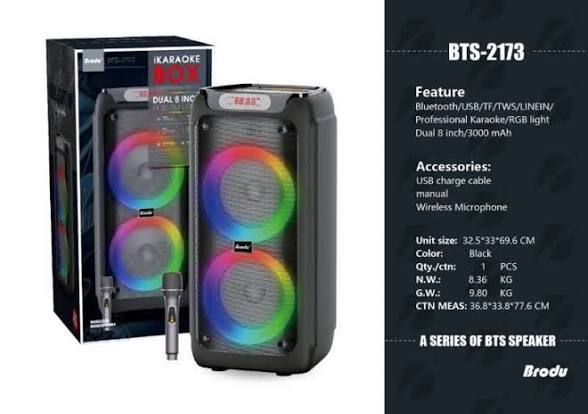 اسپیکر برودو مدل BTS-2173